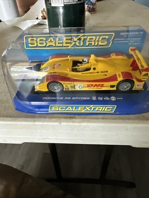 Scalextric 1:32 Porsche RS Spyder (C2812) #6 Slot Car - Tested And Runs Well
