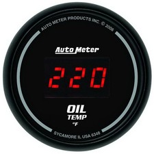Auto Meter 6348 2-1/16" Sport-Comp Digital Oil Temperature Gauge