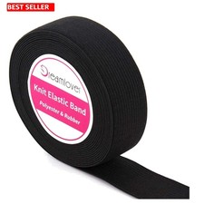 Comfortable 1 Inch Rubber Elastic Wig Band - Ideal for Custom Wig Making