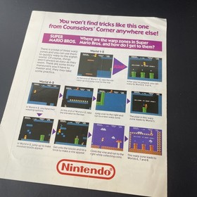 Vintage Nintendo NES Console Control Deck And Zapper Manual Only Rev-2 & Insert