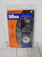 Silva Guide Model 426 Precision Compass Sighting Mirror Easy 1-2-3 New 