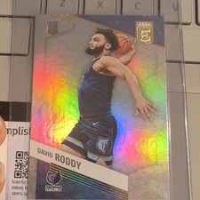 Panini 2022-23 Donruss Elite David Roddy Rookie #237 Memphis Grizzlies NBA Card