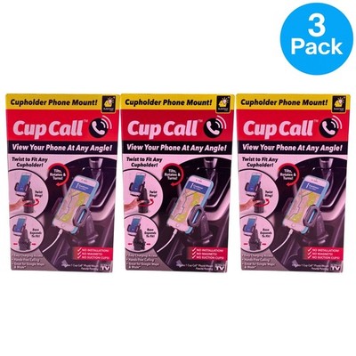 BulbHead Cup Call Cupholder Phone Mount 3 Pack New