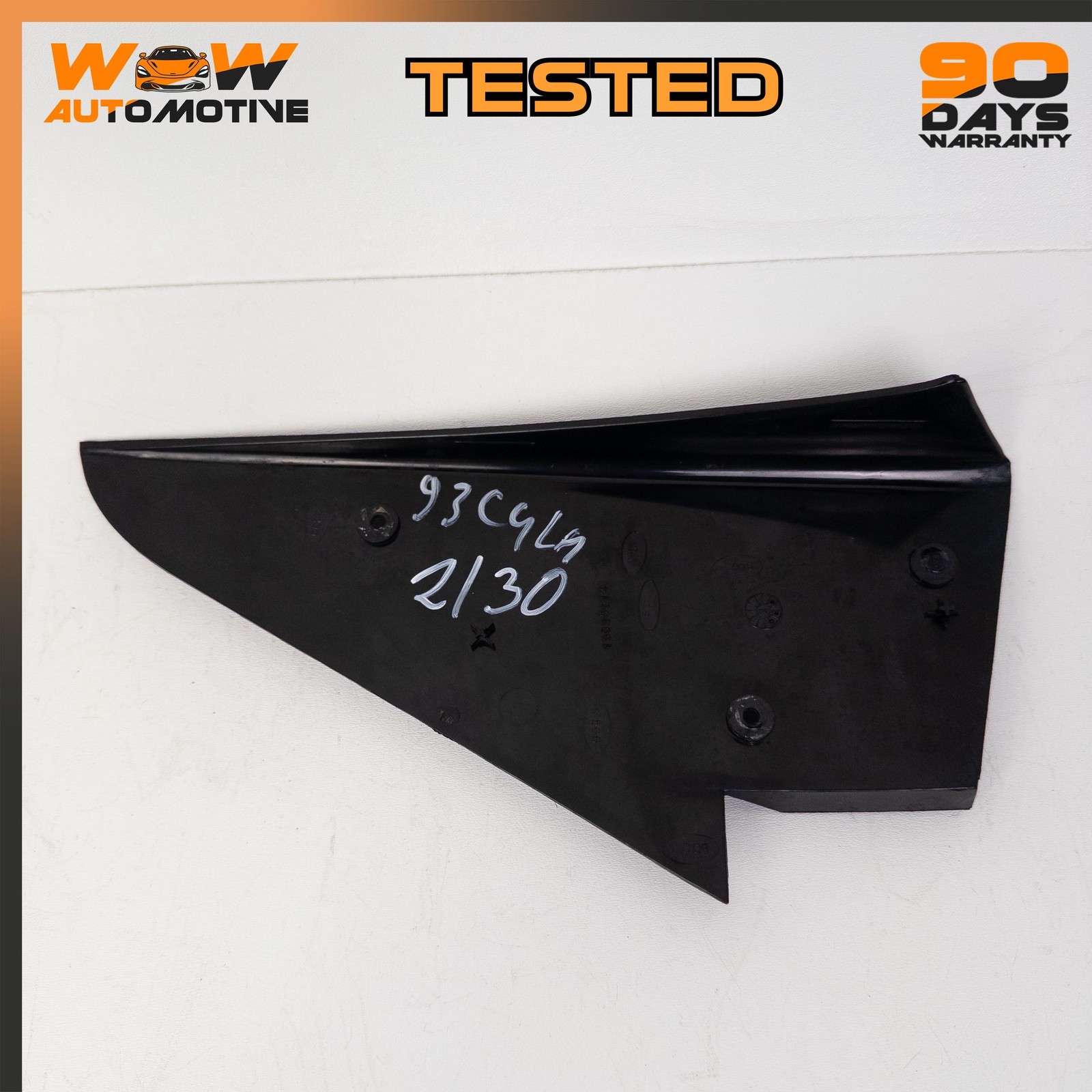 90-93 CHEVROLET CORVETTE C4 FRONT LEFT DRIVER SIDE DASHBOARD END CAP TRIM OEM