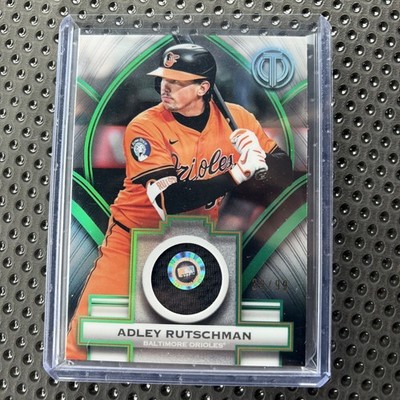 2026 Topps Tribute Adley Rutschman Green /99 Stamp of Approval Relic #SOA-AR