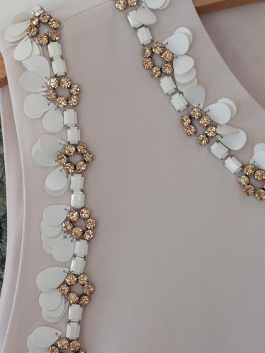 Marc Cain Seidenkleid Lang 2teilig Rose Apricot Größe N6 Dt 44 NP € 600 Top!!