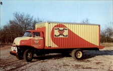 Nashville TN Freight Van Bob Grannis Studio's c1950s-60s Vintage Postcard