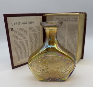 1975 Limited Edition 1 of 5000 Wheaton Carnival Glass Bottle Apostle ST Matthew 