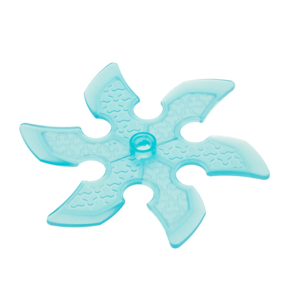 1x lego Technic Circular Transparent Light Blue Wurfstern Saw 41125