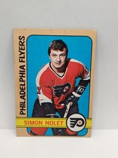 1972-73 O-Pee-Chee - Simon Nolet #125 Flyers Hockey Card NHL