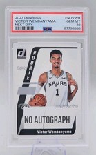 2023 Panini Donruss Next Day #ndvwb Victor Wembanyama Rookie Rc Psa 10