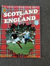 Scotland V England Official Programme 20 May 1978 HOME International Series
