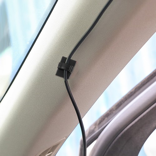 100 Pcs Wiring Button Travel Wire Holders for Cables Cord Organizers - Afbeelding 7 van 12