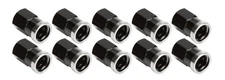 ALLSTAR PERFORMANCE QC Cover Nuts Short Black 10pk ALL72058