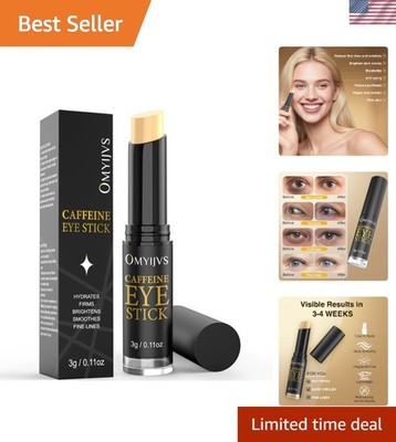 Revitalize Your Eyes: Caffeine Anti-Aging Eye Stick for Dark Circles & Puffiness