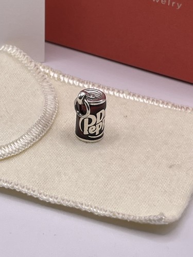James Avery Sterling Silver Enamel Dr. Pepper Can Charm - Picture 5 of 6