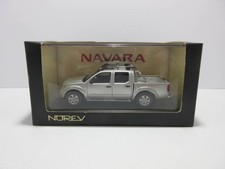 1/43  Norev Nissan 3rd  Navara D40 silver 790100