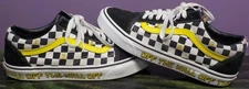 VANS Old Skool x SpongeBob SquarePants Off The Wall VGC Sz Mens 9 , Womens 10.5