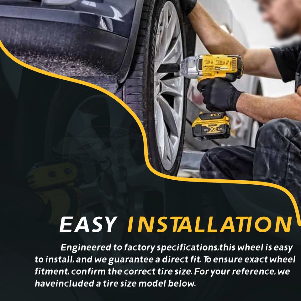 18"x8.5" 🔥Wheel Rim For Mercedes Benz E300 E350 E400 E450 E550 C300 E63 AMG - Image 4 of 4