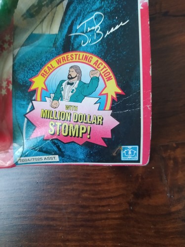 WWF Million Dollar Man Ted Dibiase Official Wrestling Federation GIG Hasbro 1990 - Foto 6 di 7