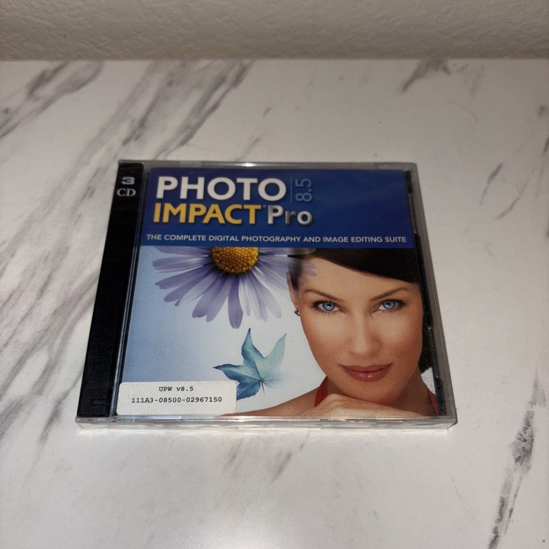 PhotoImpact Pro 8.5 Photo Editing Software - New Sealed Box - Nova Development