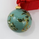 Unbranded Painted Glass Ornament - Cardinals — photo 3