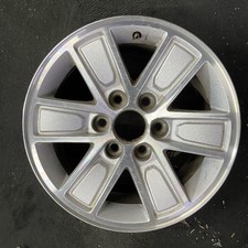 Gmc Machined Silver Sierra 1500 Pickup Oem Wheel 17 2014-2018 Factory 5654