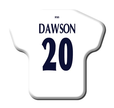 2004/2005 Tottenham 20 Michael Dawson Season Football T-Shirt Similar Magnet