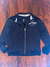 NFL Pro Line Oakland Raiders NFL Football Full Zip Jacket Black Gray Size M