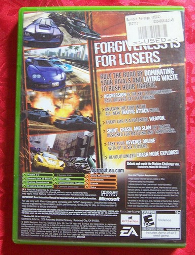 XBOX Videospiel Battle Racing Ignited BURNOUT REVENGE bewertet E EA - Bild 2 von 3