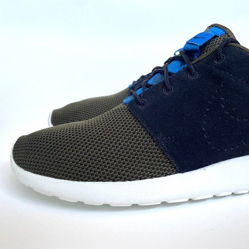 NIKE Roshe Run NWOB Men Size 9 Dark Loden/Black/Dark Loden/Turquoise 511881-303 - Picture 7 of 12