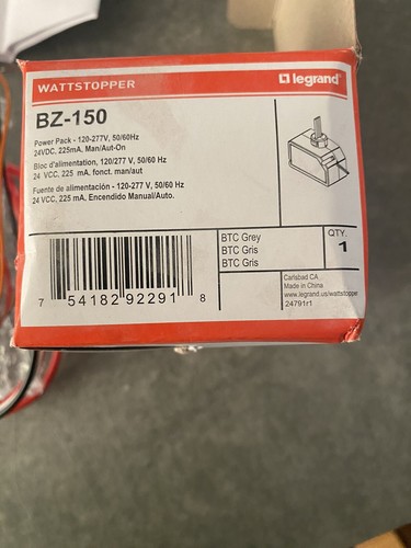 LEGRAND WATTSTOPPER BZ-150