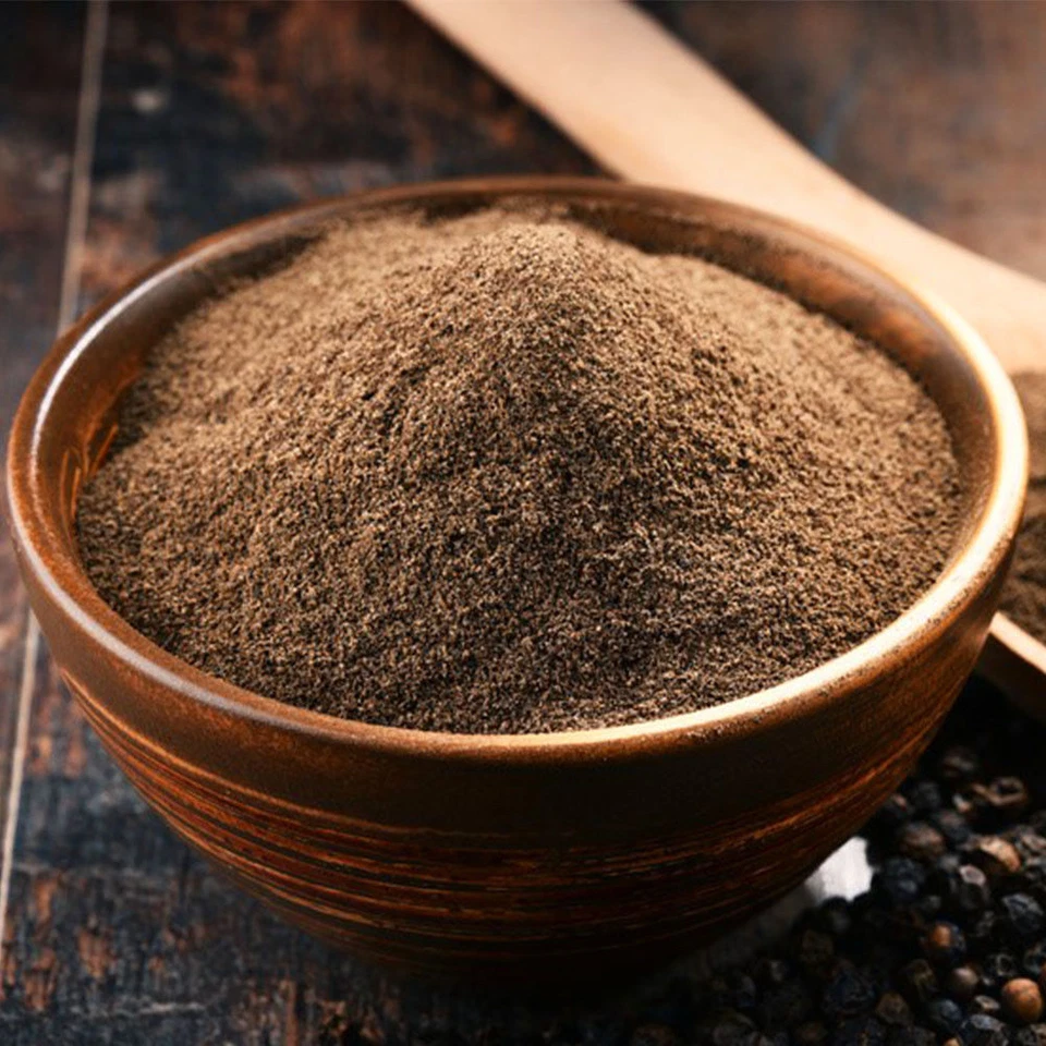 VITALESIA Pfeffer schwarz gemahlen scharf Pfeffer Pulver Universalgewürz Premium 1kg