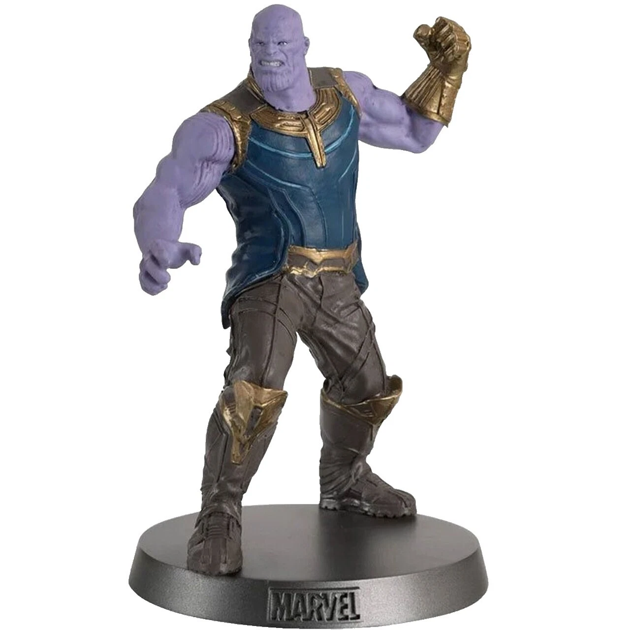 Figuras de acción de metal Thanos y accesorios