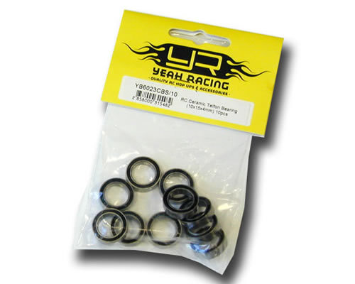 Cuscinetti in Ceramica con schermo in gomma 10x15x4 mm (10 pz) YB6023CBS-10 - ye - Picture 1 of 2