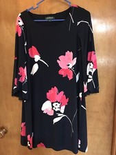 Classy Floral Ralph Lauren Dress Size 0