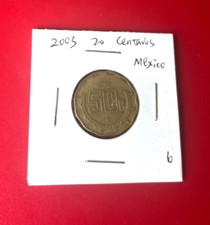 2003  Mexico 20 Centavos Coin - Nice World Coin !!!