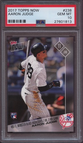 2017 Topps Now 238 Aaron Judge