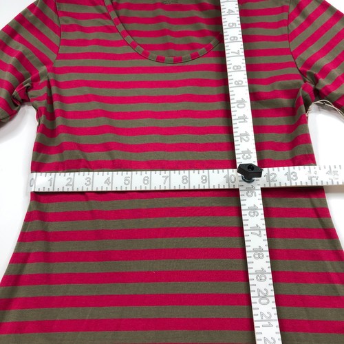 Horny Toad Keyboard Dress NEW Small Women's Knit Full Length Brown Pink Red - Picture 4 of 18