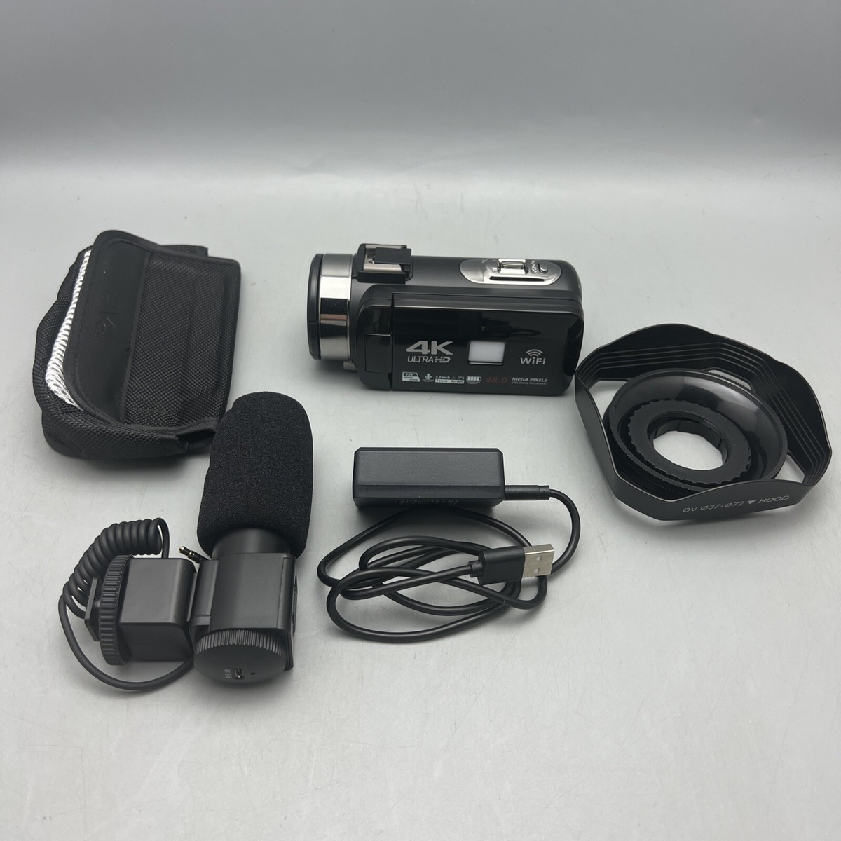 DVC UltraHD Black 2.4G Wireless 4K Video Digital Camcorder | eBay