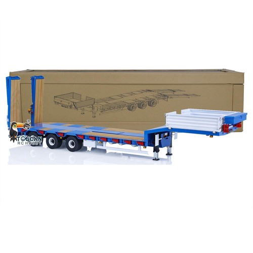 LESU Metal Trailer Hydraulic Lifting Tailboard for RC Tractor Truck Car - Picture 2 of 12