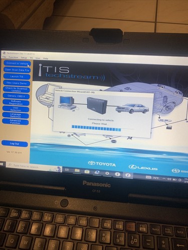 Diagnostic Code Reader Scanner For Toyota Lexus V18.00.008 Techstream Laptop - Picture 5 of 12
