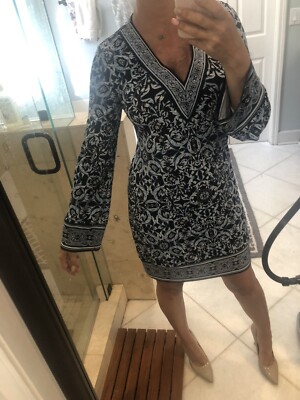 Dresses Embroidered Dress White House Black Market Black Floral Dress White  House Black Market Dresses Whbm