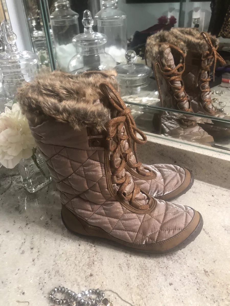 Columbia quilted boots sale