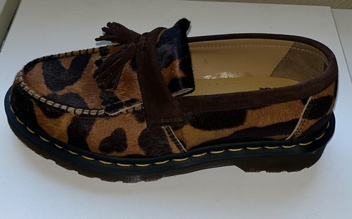Dr. Martens Air Wair Adrian Ocelot + Dark Brown Made in England UK 5/US 7 NIB - Picture 2 of 18