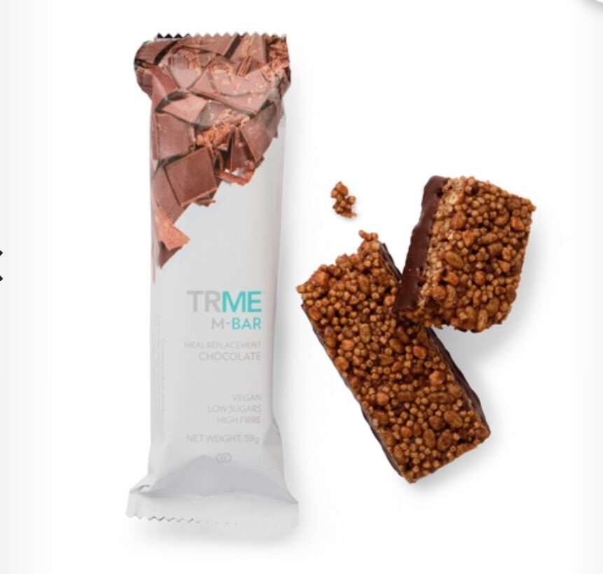 TRME M-Bars Chocolate Nu Skin - Lot de 30 barres de substitut de repas pour contrôle du poids