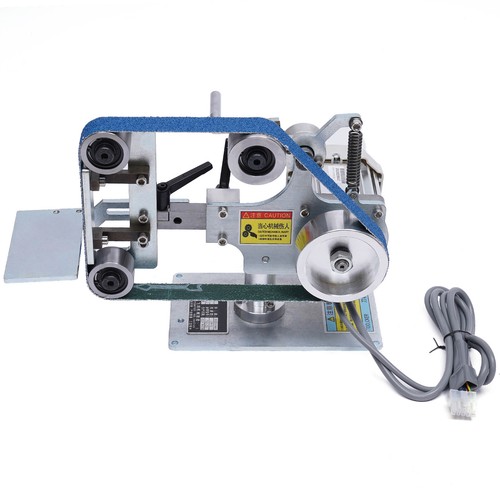 Band Sander Tellerschleifer Desktop-Bandmaschine Vertikal und Horizontal 550W - Bild 8 von 16