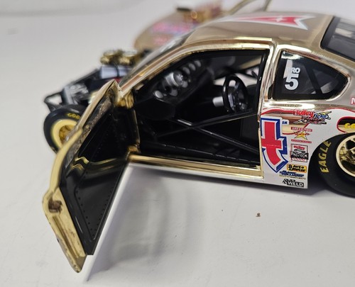 GOLD CHROME 2002 RACING CHAMPIONS AUTHENTICS 1/24 MARK PAWUK SUMMIT PRO STOCK - Picture 13 of 14