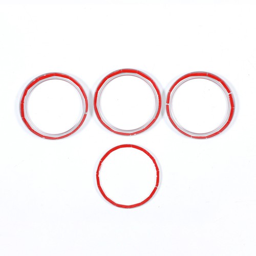 Air Condition Outlet Ring Trim Styling Cover For Hummer H2 2003-07 Silver Alloy - Picture 11 of 12