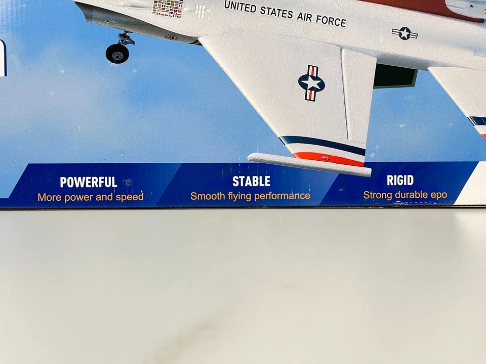 🛫 FMS® 64mm EDF Jet F-16 Fighting Falcon – Thunderbirds Livery – PNP – NEW! - Image 3 of 4